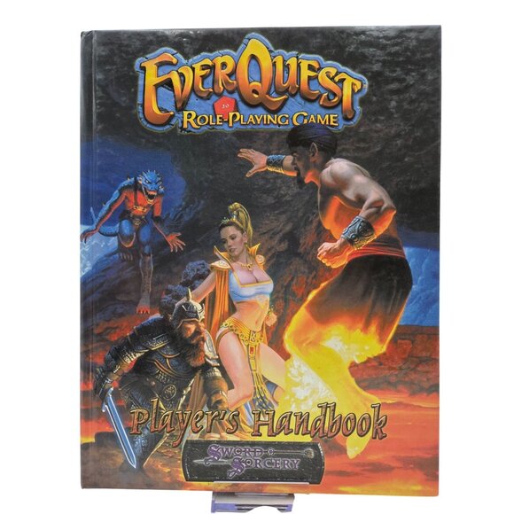 EverQuest Role-Playing Game Players Handbook Sword & Sorcery Hardcover 2002 VG - Picture 1 of 14